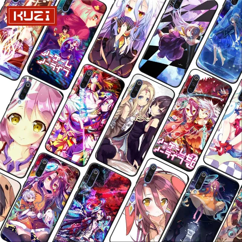 Чехол для телефона Anime No Game Life xiaomi mi 10 pro 9 9t se 8 pocophone f1 mix 3 мягкий силиконовый чехол |