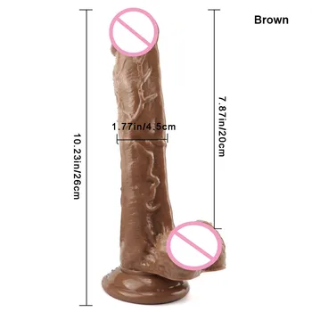 Super Huge Dildos Strapon Thick Giant Realistic Dildo Anal Butt with Suction Cup Big Soft Crystal Penis Adult Sex Toys for Women 2