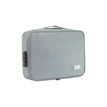 

Waterproof Document Bag Organizer Papers Storage Pouch Credential Bag Diploma Storage File Pocket With Separator Large Capacity