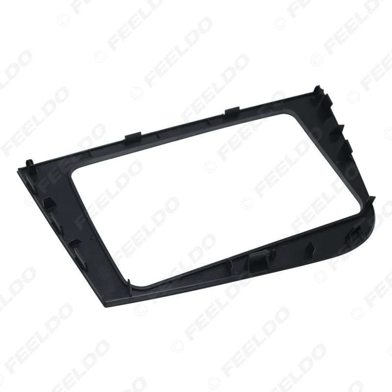 FEELDO автомобильный 2Din стерео радио фасции Рамка адаптер для Seat Leon 2005-2011(RHD) Аудио приборная панель крепление отделка комплект#4098