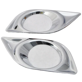 

for NISSAN VERSA Front Fog Light Lamp Cover Trim Head Foglight Shade Hood Auto Accessories