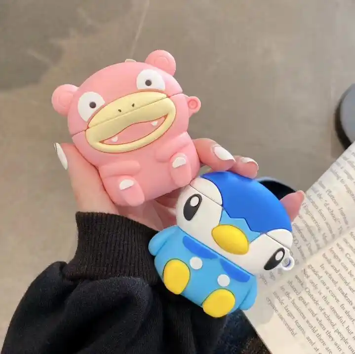 Airpodsため1 2ケースポッチャマもどかしいリングソフトカバー イヤホン用アクセサリー Aliexpress