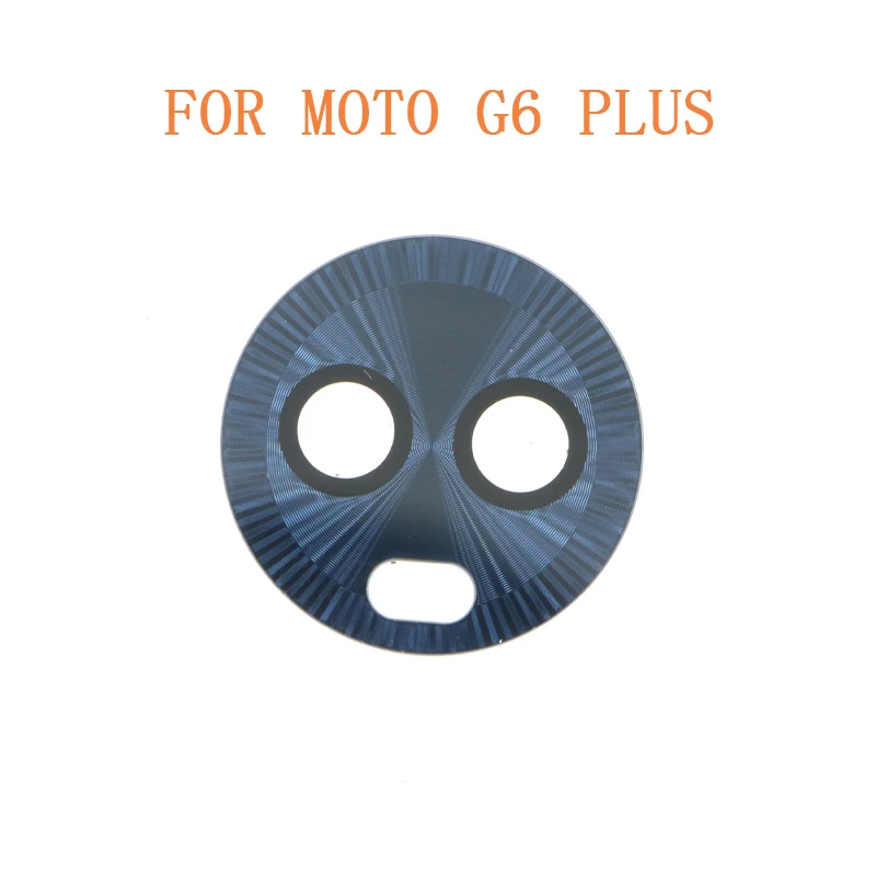 100 шт G6PLUS Замена стеклянных линз для камеры для Моторола a Moto G6+ plus G6 задняя камера Замена стеклянных линз