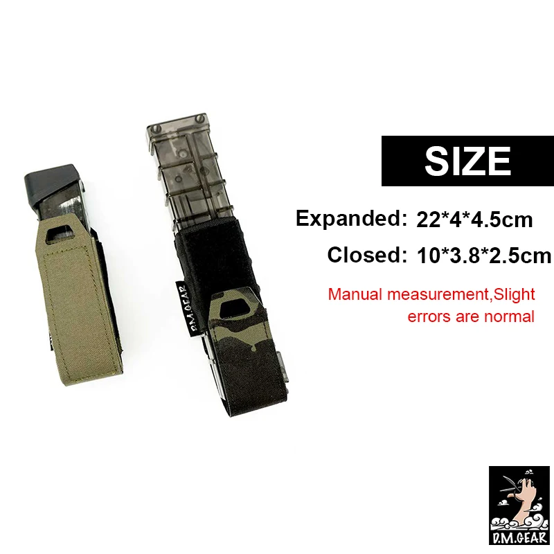 DMgear- Ű Ŀġ 9mm Mag ĳ,   Ȯ MOLLE 淮 ź Ŀġ  ׼