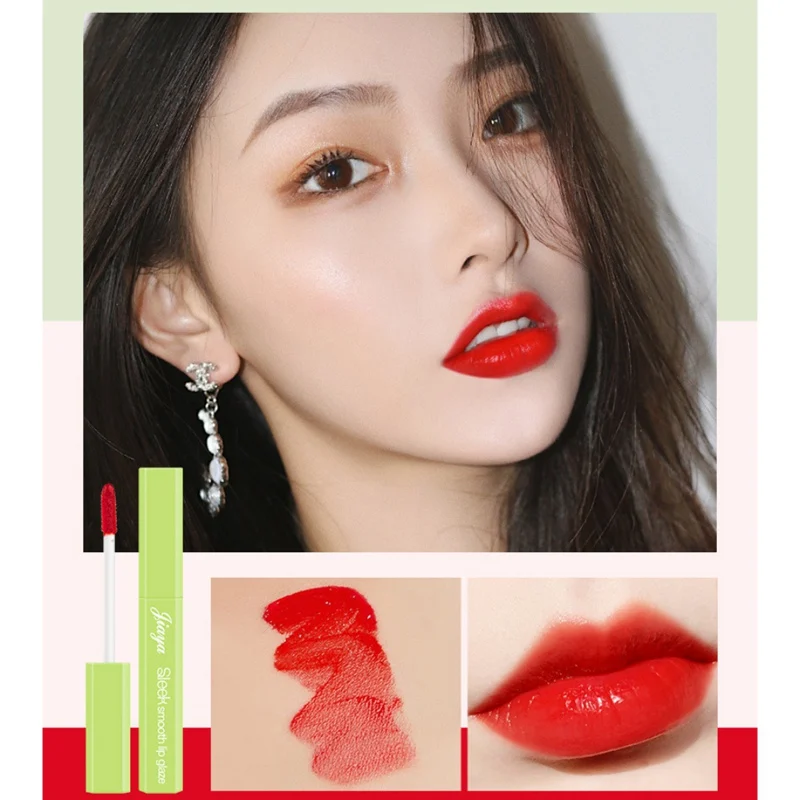 Wholesale 4 Pcs Non-stick Cup Lasting Moisturizing Waterproof Lip Gloss Mirror Liquid Lipstick Kit