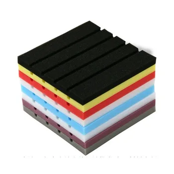 

10Pcs Acoustic Panels Soundproof Wall Sponge Studio Foam Treatment Excellent Sound Insulation Sponge Decoration 2