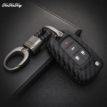 

KUKAKEY Car Key Case Cover For Opel Astra G H J Mokka Insignia Vectra Meriva Corsa Zafira Carbon Fiber Car Key Bag Holder Shell