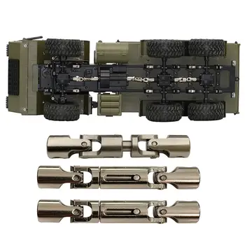

3Pcs/Set Metal Metal Drive Shafts Part for WPL B-36 B-16 6WD 1/16 RC Car Toy Easy to install and durable in use