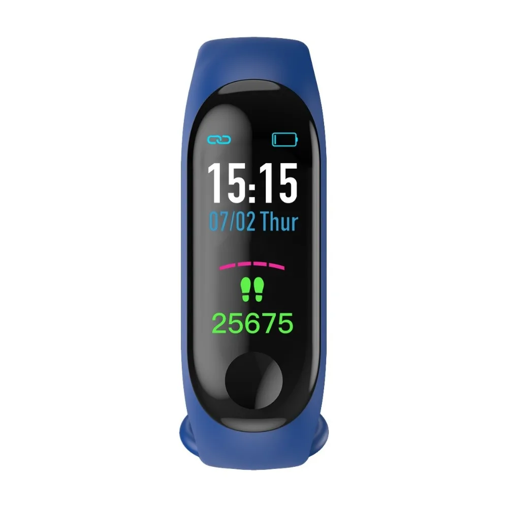 Умный Браслет, 3 цвета, AOSST, Mi screen Band 4, носимый, умный фитнес-браслет, Bluetooth, спортивный, водонепроницаемый, для детей, подарки на день рождения