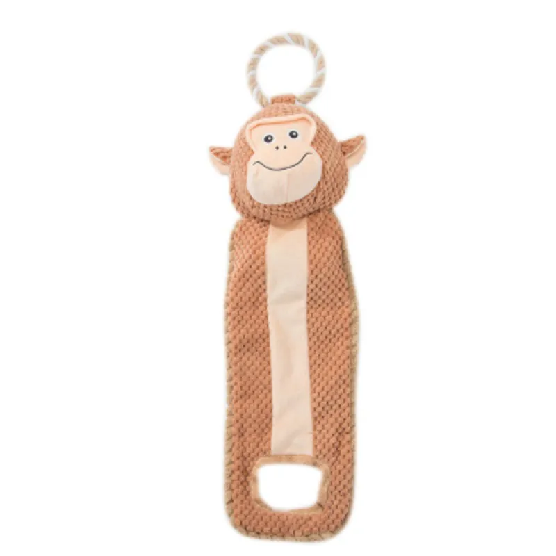 Monkey Игрушки для собак Жевательная пищалка животные игрушки для домашних животных плюшевый щенок собаки кошка Жевательная пищалка игрушка товары для собак интерактивные игрушки для домашних животных 1 - Цвет: Monkey