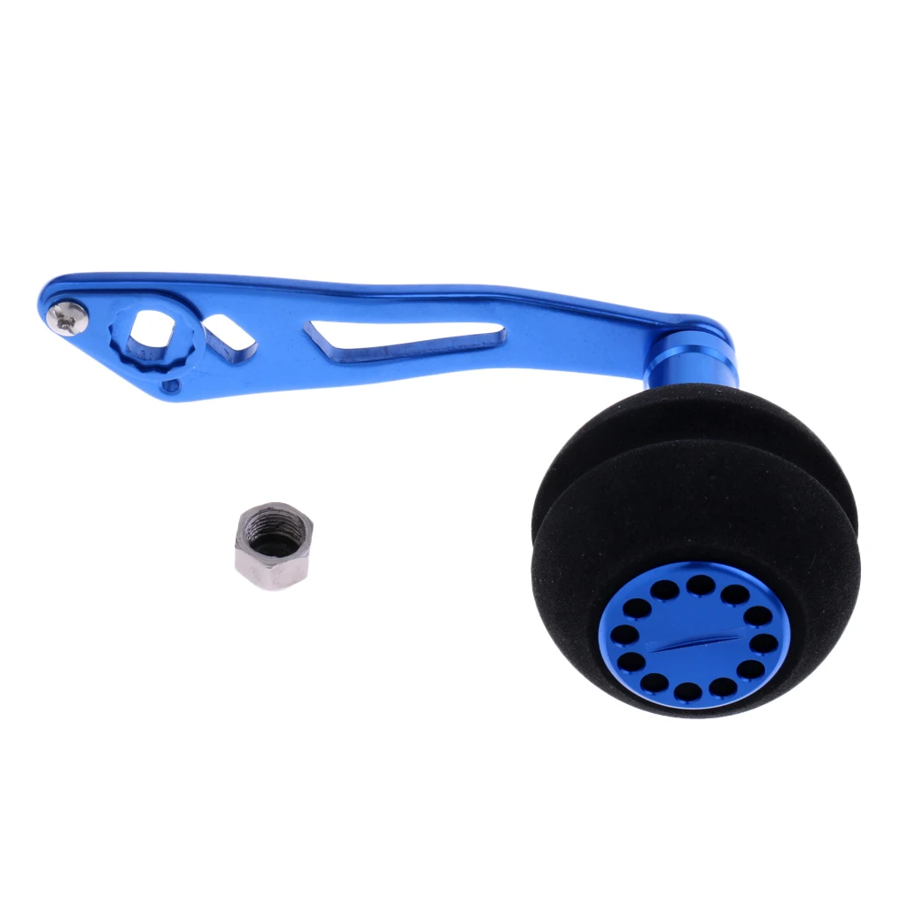 Grey Baitcasing катушка ручки для замены легкие ручки питания 8x5 отверстие - Цвет: Grey