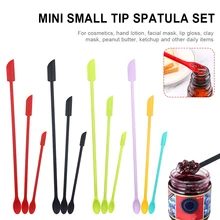 

3Pcs/Set Flexible Silicone Scraper Reusable Beauty Kitchen Safe Spatula Makeup Brushes Face Mask- Brush Beauty Tools