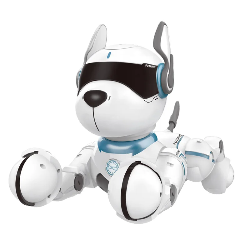 Умный робот-робот для собак, голосовой робот-робот с дистанционным управлением, игрушка Leddy Dog jxd da A001