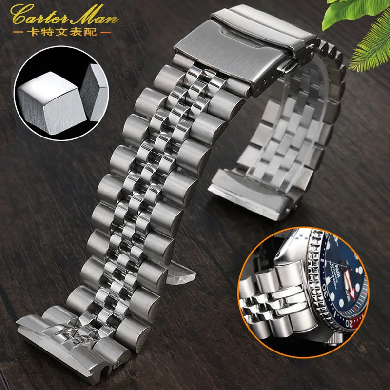 Ремешок из нержавеющей стали для часов Seiko дайвинга черепахи strap773srp774srp777 мужской