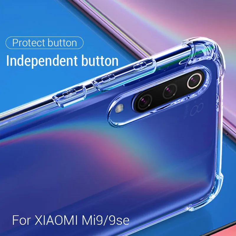 Для Xiaomi mi 9 SE чехол mi 9t Pro mi 8 Lite CC9e T чехол Силиконовый противоударный mi 9t mi 8 mi 9 защитный Xiomi mi A3 A1 A2 Lite чехол