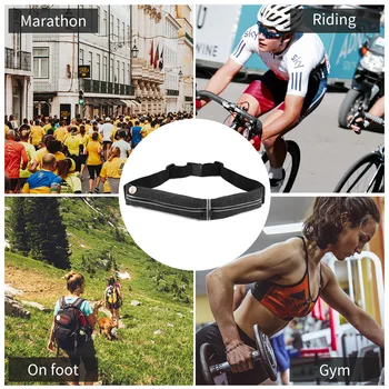

New Fashion Men Women Waterproof Outdoor Running Pouch Belt Comfortable No-Bounce Runner Waist Pack with Reflective Stripes