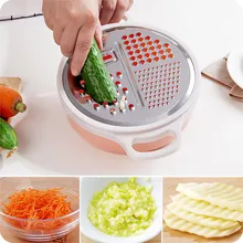 Многофункциональный измельчитель овощей с ящиком для хранения слайсер резак терка для имбиря строгания чаши с крышкой кухонные аксессуары