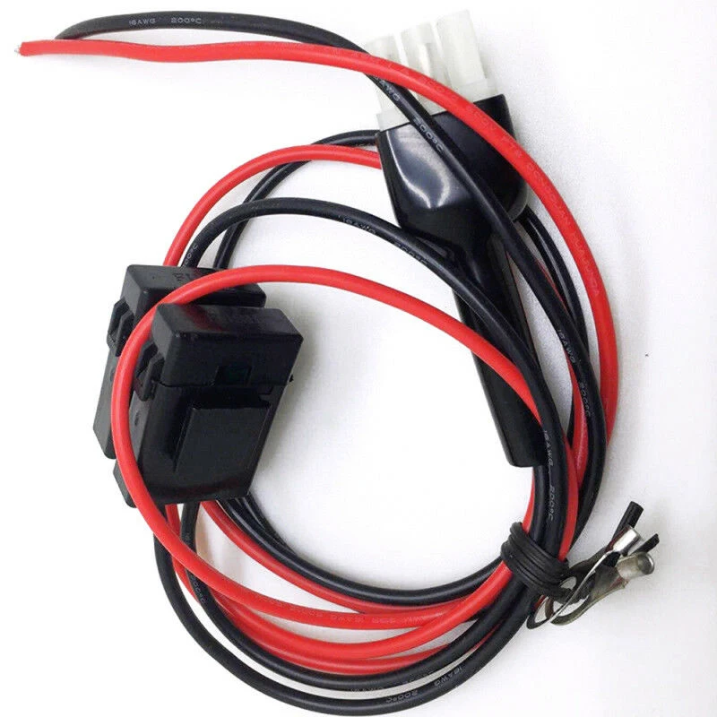 6P DC Мощность кабель 30Amp предохранитель для Kenwood радио TS-50s TS-60s TS-140 TS-440 TS-450 Icom OPC-025D Alinco DX-70T 77 70TH 16AWG провода