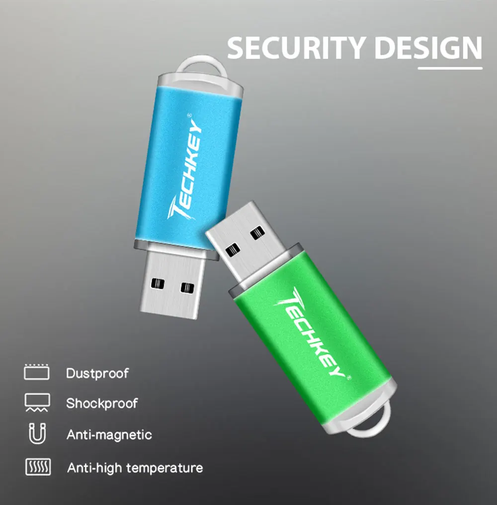 Techkey usb falsh drive 16 ГБ 32 ГБ 8 ГБ 4 ГБ флешка usb2.0 memory stick реальная емкость usb pen drive флешка usb cle