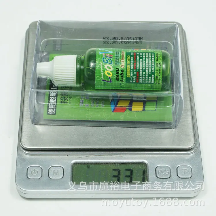 Xiao wan hao смазочное масло 20 мл зеленое масло Кубик Рубика только контактная поверхность смазочное масло детская развивающая игрушка