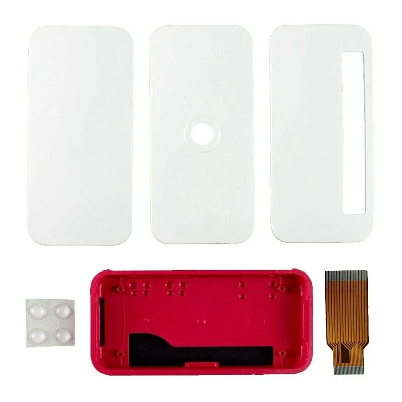 Пластиковый металлический корпус с коротким кабелем для камеры для Raspberry Pi Zero Аксессуар подходит для Raspberry Pi Zero W. Super-slimline