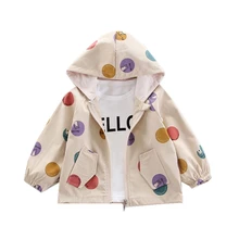 Ropa de dibujos animados para niños, chaqueta con capucha para niños y niñas, ropa de moda infantil, sudaderas informales para niños pequeños, novedad de primavera