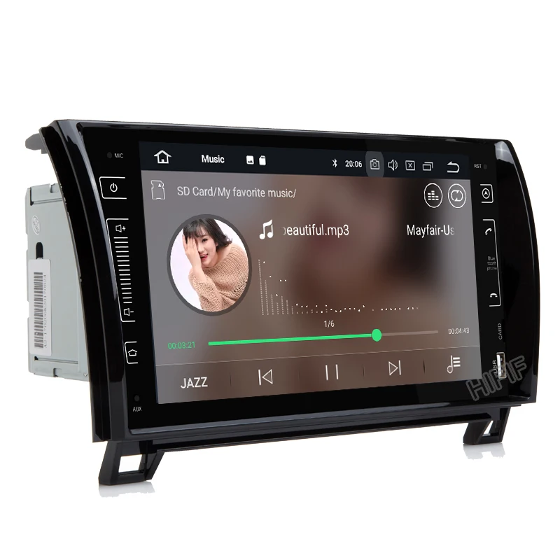 Flash Deal DSP Eight Core Android 9.0 Car Radio GPS Navigation Central Multimedia for Toyota Sequoia Tundra 2007 2008 2009 2010 2011 2012 4