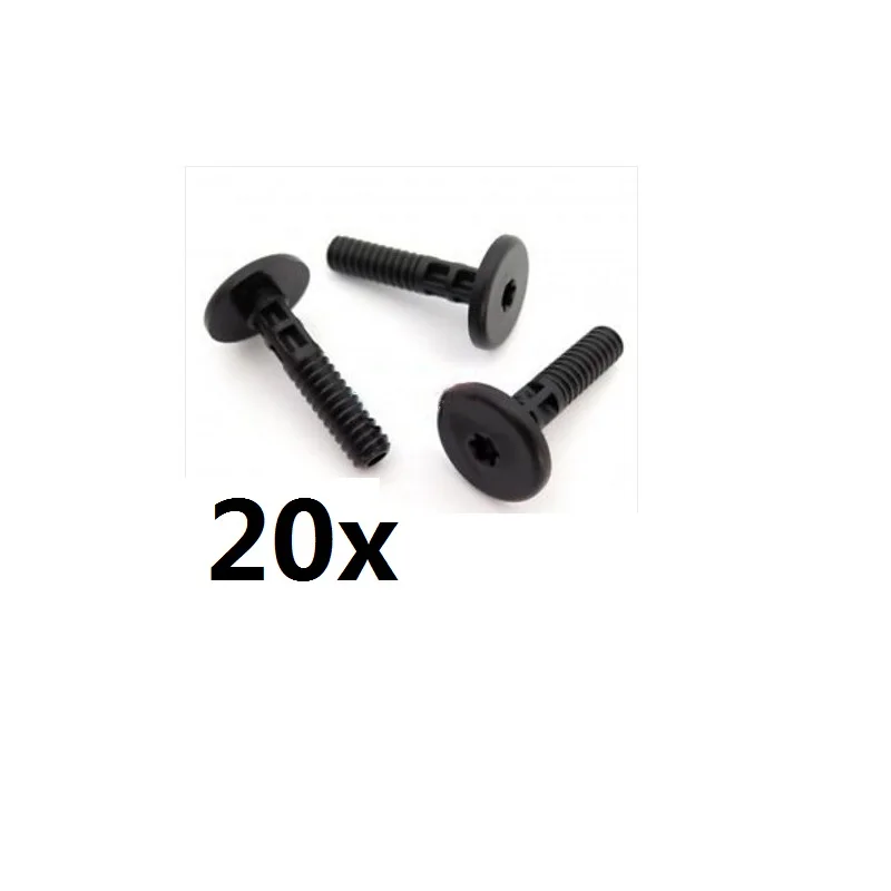 

20x For BMW Side Skirt & Sill Moulding Trim Plastic Securing Bolt / Pin- Torx Head