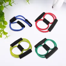 Лента для упражнения с сопротивлением трубки контроль веса фитнес оборудование для растяжки для йоги