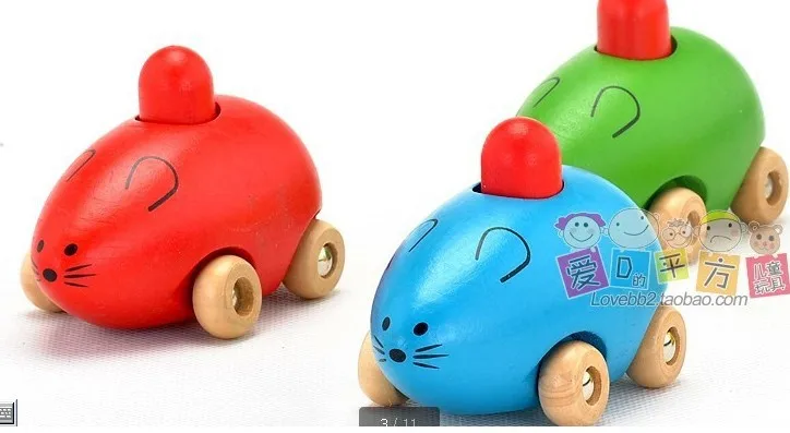 Деревянные игрушки мышь пищит! Одежда для малышей, очень нравится детская развивающая игрушка