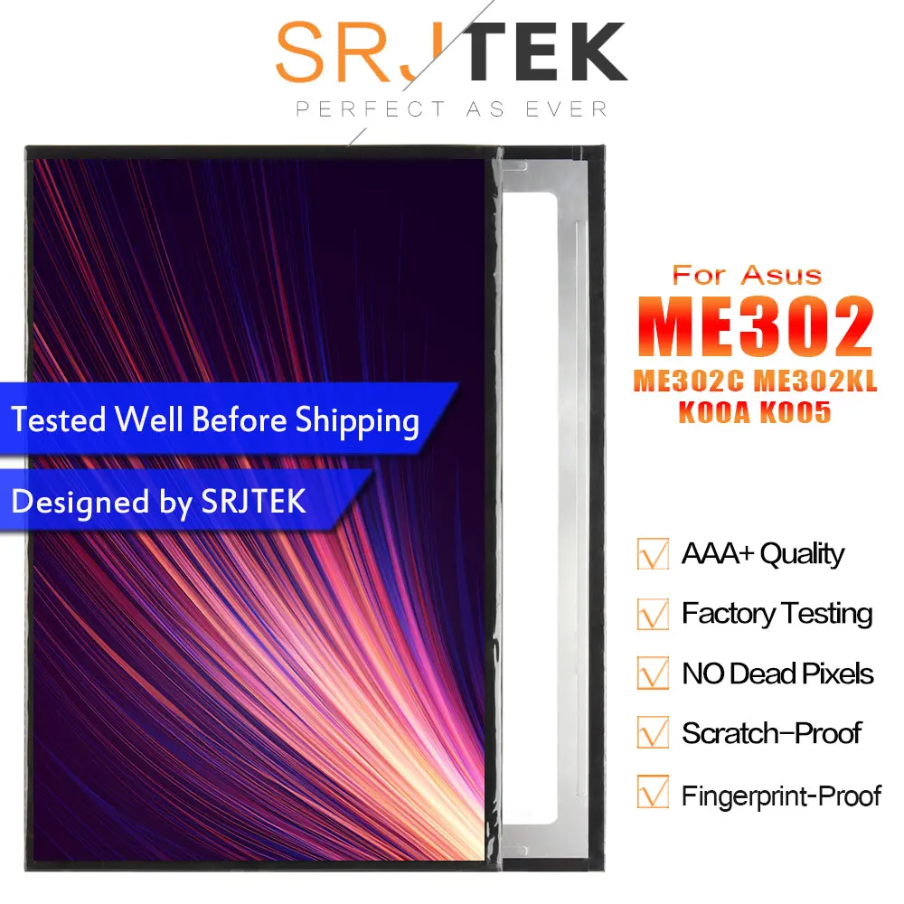 Дисплей 10 1 дюйма для Asus MeMO Pad FHD10 ME302 LCD ME302C ME302KL K00A K005 B101UAN01.7 матричный экран часть