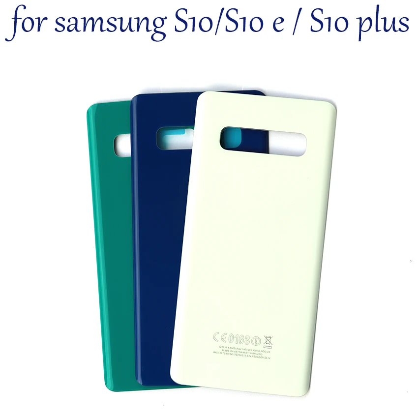 

for Samsung Galaxy S10 Back Battery Cover 3D Glass Housing Cover Back case for S10 s10e s10plus Door Rear Case Replacement