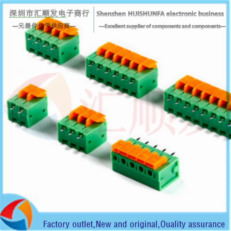 Фрикционная клемма PCB двойного ряда 250 В/10 А 5 08 мм | Компьютеры и офис