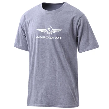 

Mens Aeroflot CCCP Civil Aviation Ussr Russia Airforce T-shirts 2020 Leisure Summer Clothing Fashion Hip Hop Male Casual Homme