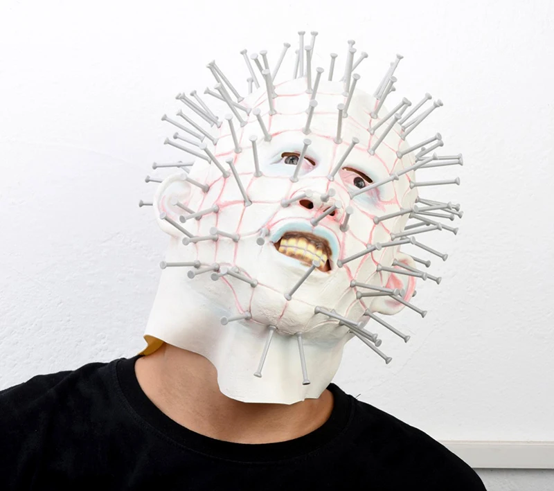 Hellraiser Scary Pinhead Latex Mask 5