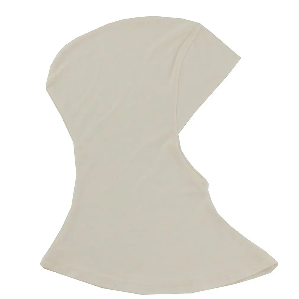 

Comfortable Solid Color Soft Outdoor Quick Dry Hijab bonnet Cap Underscarf Neck Head Bonnet Hat
