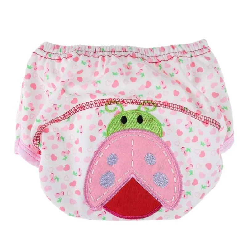 Waterproof Baby Girls Potty Training Pant Infant Underwear Panties Underclothing Leak-proof Diapers Reusable Nappies 7pcs/lot