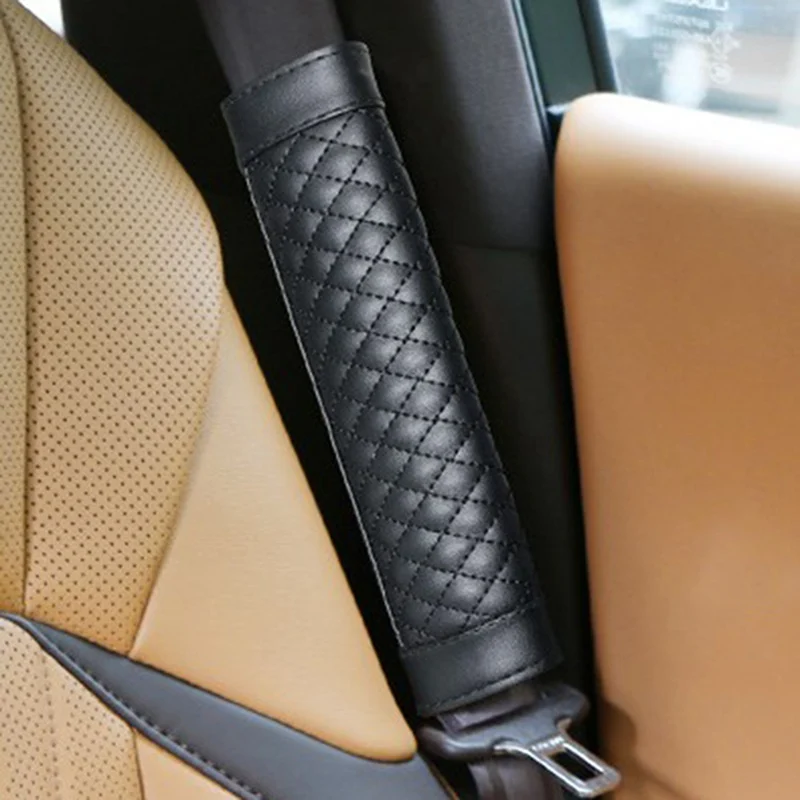 1 Pair safety Seat Belt Adjuster car safety belt device baby child protector positioner car seat cover car sticker hot