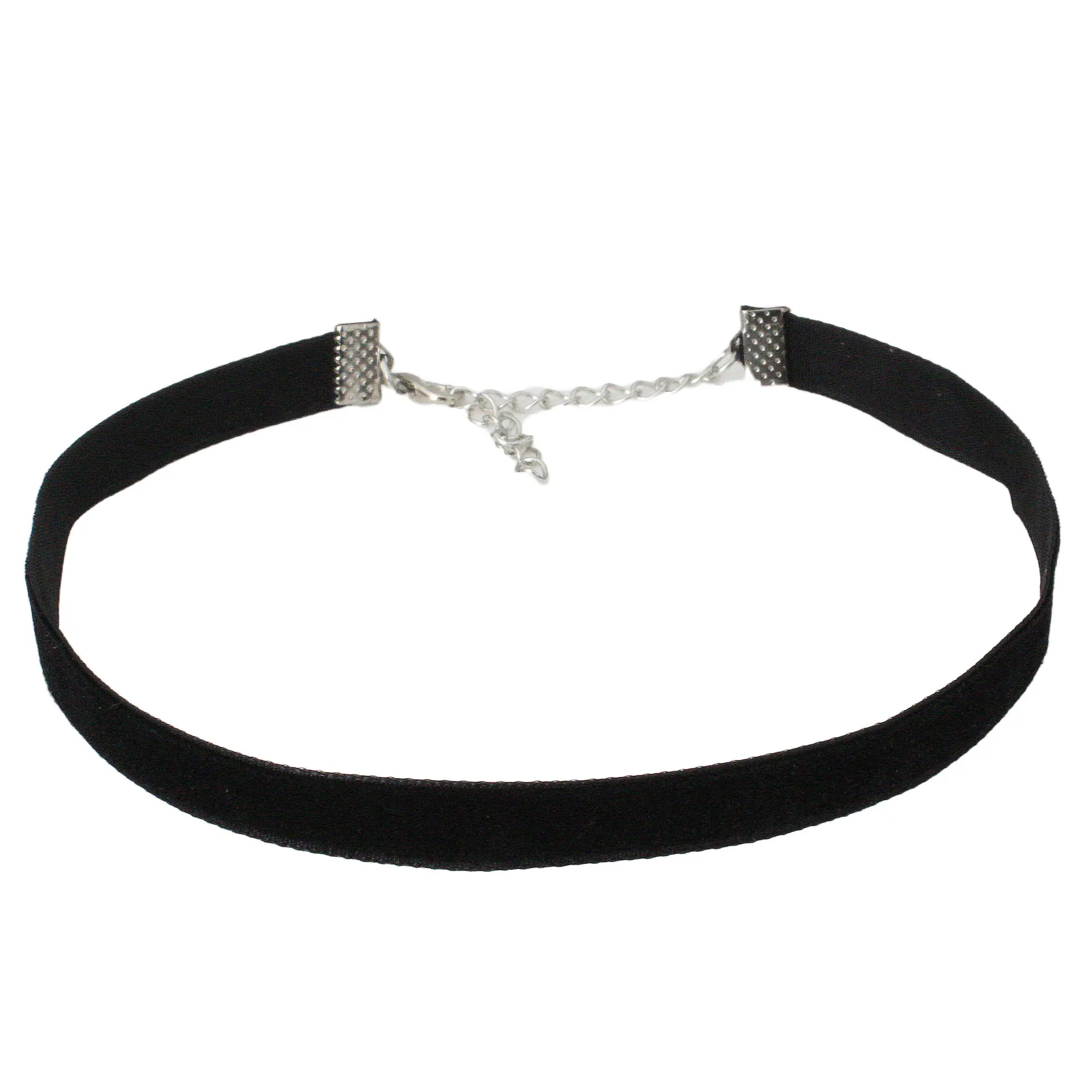 Hollow Designs Black Leather Velvet Choker Necklace Layer 25 He3786aa1a4e34fa192fc0fa7bca38f3ef