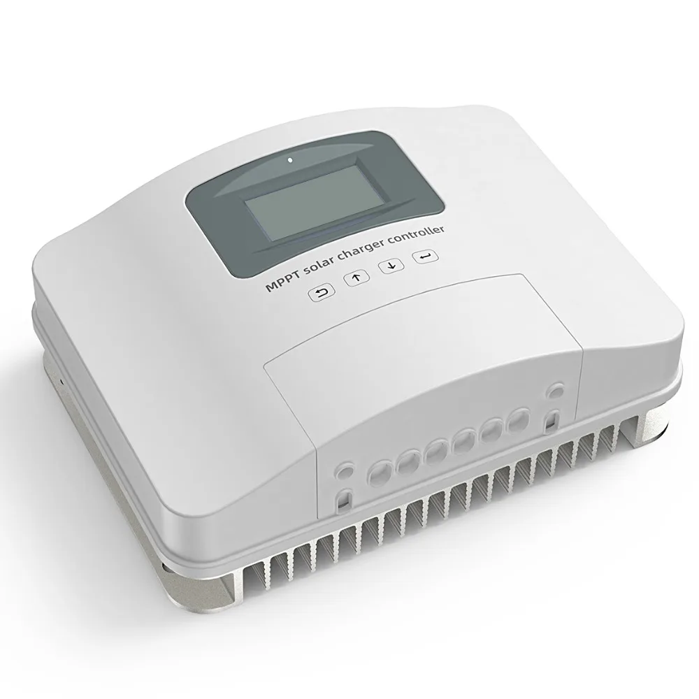 MPPT Контроллер заряда 30A 40A 50A 12V 24V автоматический Солнечный регулятор Макс 100V PV вход для гелевых герметичных литиевых открытых батарей