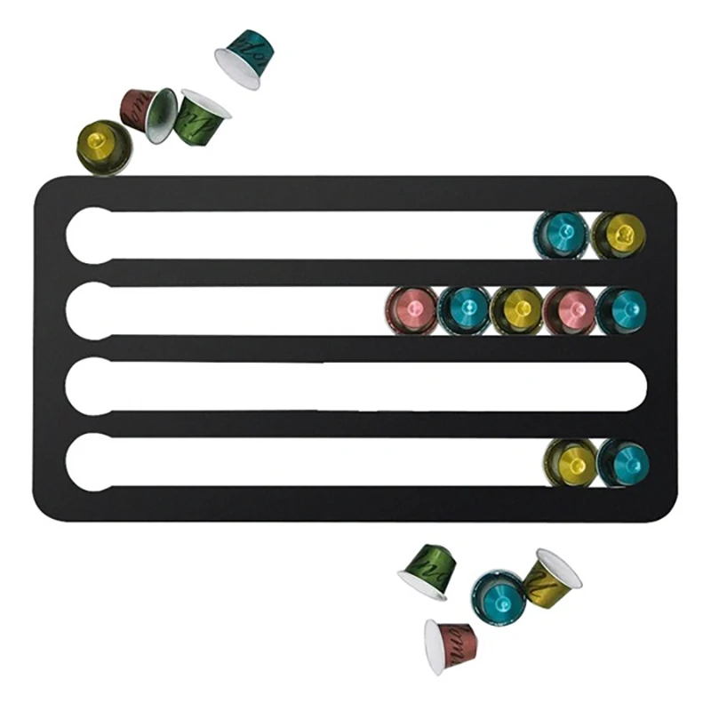 С фильтром для кофемашины Nespresso Кофе подставка держателя капсулы хранения 40/24 шт.