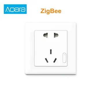 

Aqara Smart wall Socket Zigbee wifi Remote Control Wireless Switch Work For Xiaomi Smart home kits APP