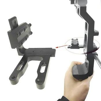 

Portable Lightweight Right Left Handed Compound Bow Recurve Bow Mount Bracket for Red/Green Dot Scope and Sight
