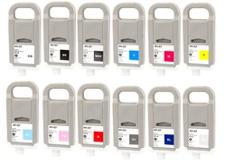Cartouches d'encre pigmentée PFI57 700, PFI 57 ml/pièce, 12 couleurs, Compatible avec Canon Pro 520 540, pour imprimante 