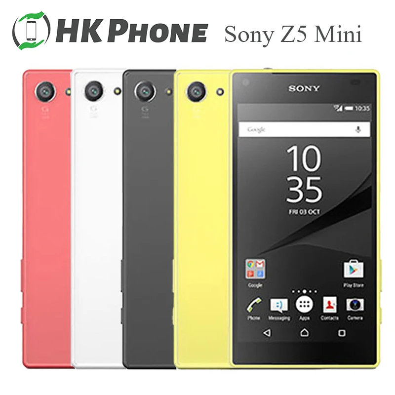 Оригинальный Смартфон Sony Xperia Z5 Compact E5823 Android 2 ГБ 32 Octa Core 23MP 1080P с одной sim картой GSM