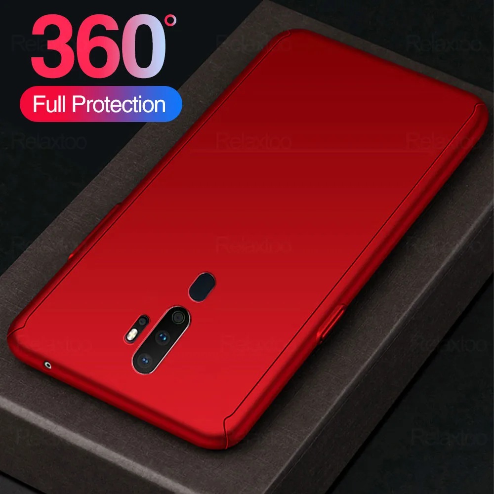 360 ȣ ̽  Oppo A5 A9 2020 Coque Fundas For Oppo A11 A11X Ǯ Ŀ ü ̽
