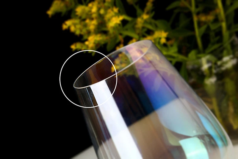 GXYAYYBB 1 шт. бокал для вина es Радуга Кубок для шампанского коктейльное стекло креативный Бар стеклянная чашка Кристальное покрытие свадебное стекло es