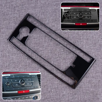 

Car Black Stainless Steel Center Console Cover Frame Trim Fit for Honda Accord 2013 2014 2015 2016 2017 Accessories