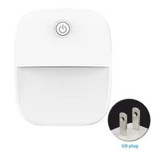 Настенный мини-светильник с 2 usb-портами, многофункциональное зарядное устройство для мобильного телефона, Ночной светильник, светодиодный прикроватный звуковой датчик, регулируемое гнездо