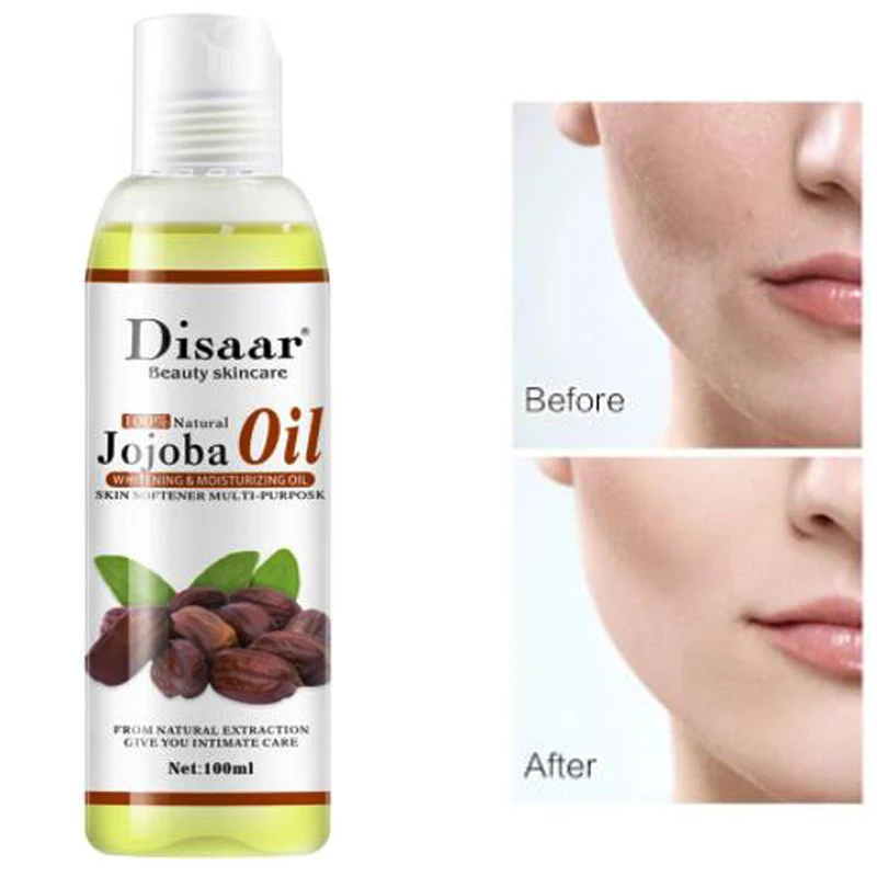 Disaar 100ml Jojoba Essential Oil Massage Control Hydration Massage SPA